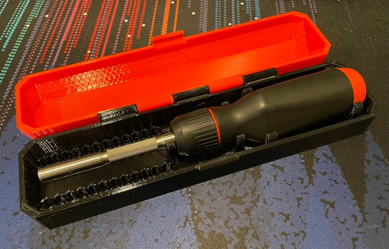 LTT Screwdriver Case With 24 Bit Holders Etsy