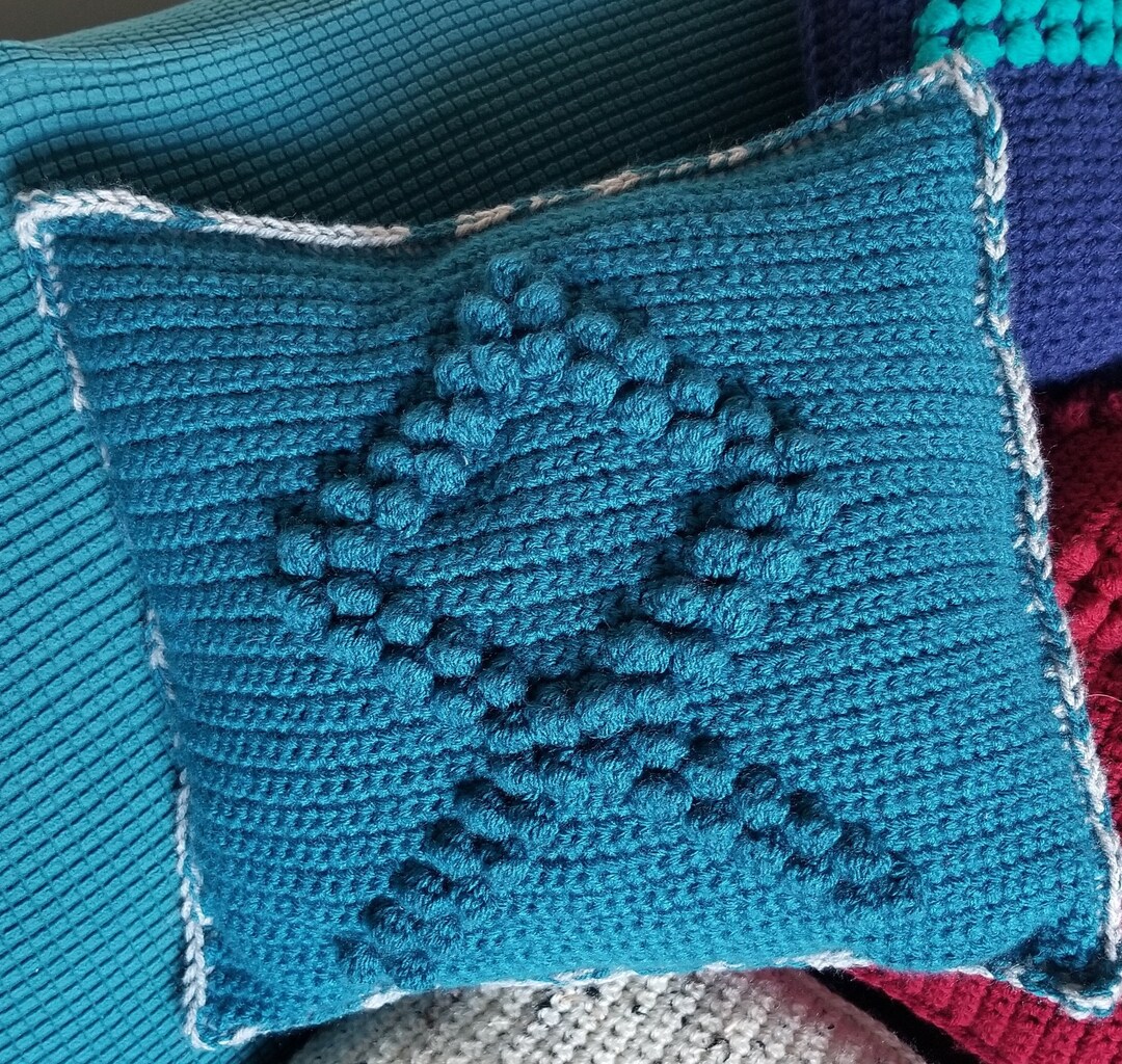 Crochet Runes CROCHET PATTERN: Runes Pillow OTHALA Rune of Inheritance Wealth Family ...