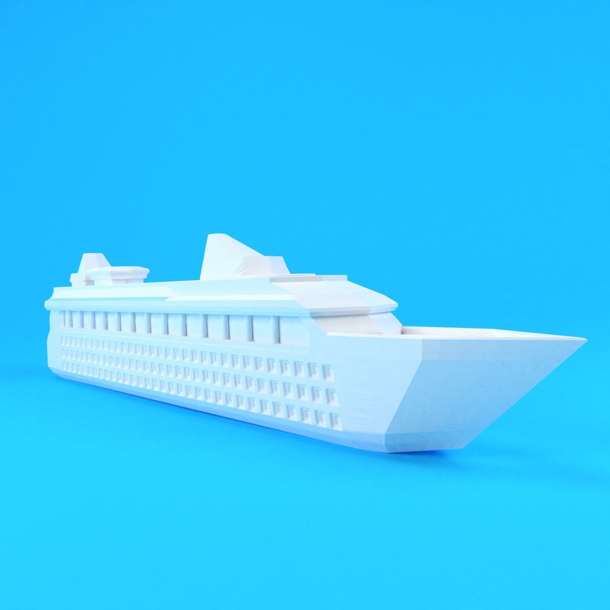 Cruise Ship Stl File, 3D Model, 3D Printer File Etsy