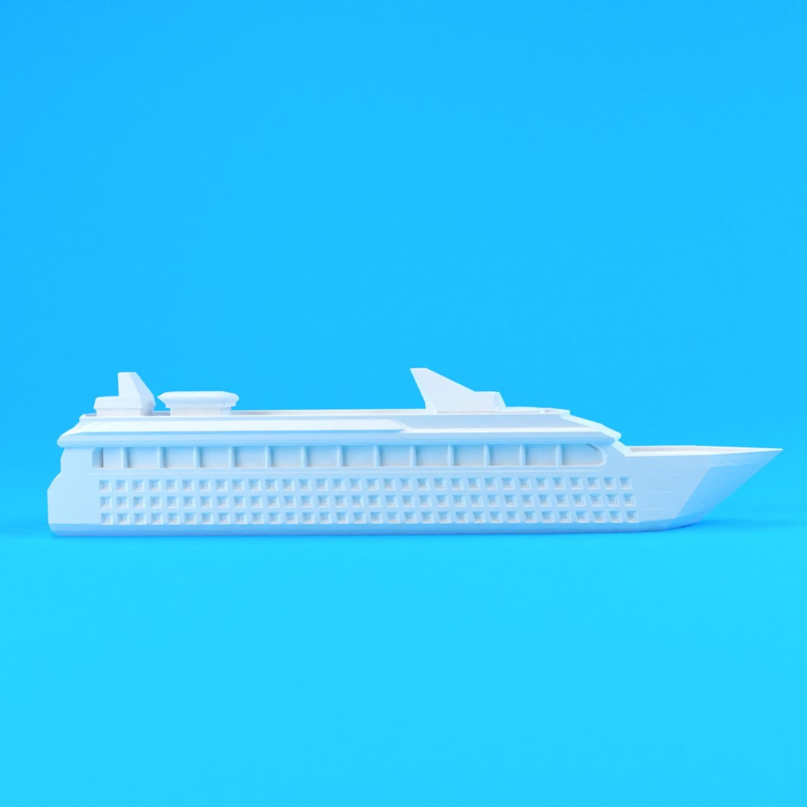 Cruise Ship Stl File, 3D Model, 3D Printer File Etsy