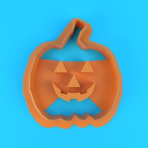 Pumpkin Cookie Cutter - Printable File - STL, OBJ, FBX