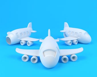 Pack avion : fichiers STL pour impression 3D (téléchargement numérique)