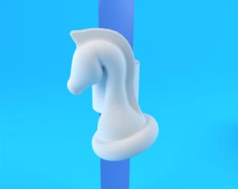 Décoration en paille Knight Chess : fichier STL pour impression 3D (téléchargement numérique)