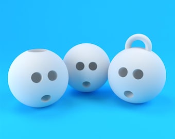 Pack de boules de bowling : fichiers STL pour impression 3D (téléchargement numérique)