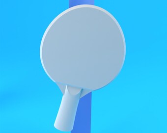 Décoration en paille de ping-pong : fichier STL pour impression 3D (téléchargement numérique)