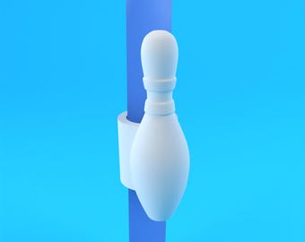 Décoration en paille de bowling : fichier STL pour impression 3D (téléchargement numérique)