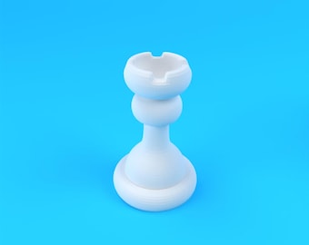 Rook Chess Miniature: STL File for 3D Printing (Digital Download)