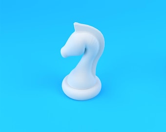 Knight Chess Miniature : fichier STL pour impression 3D (téléchargement numérique)