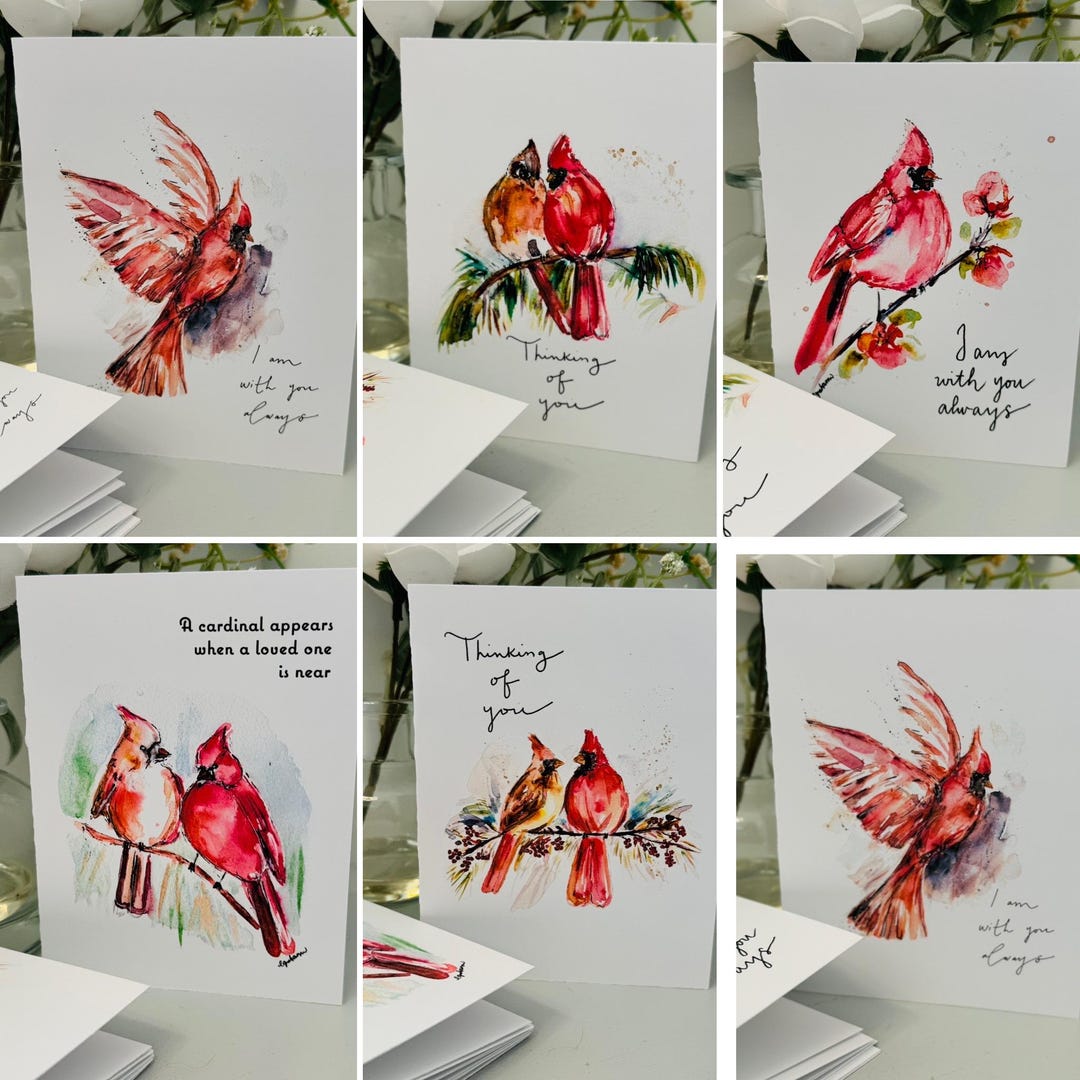 Thinking of You Cardinal Cards, With You Always Cardinal Cards ...