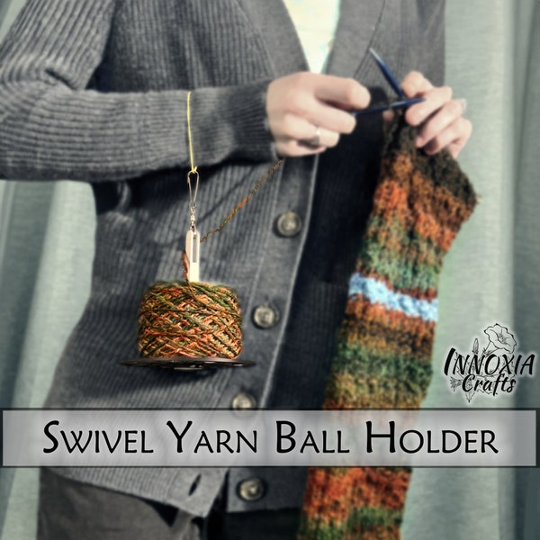 Swivel Yarn Ball Holder