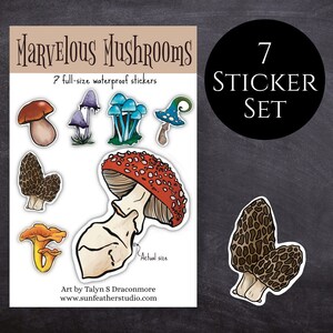 Marvelous Mushrooms - Sticker Set