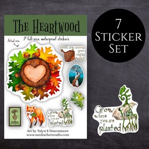 The Heartwood - Ensemble d’autocollants