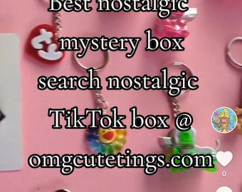 5 or 10 items 90s and nostalgic stuff mystery box TikTok box mystery box