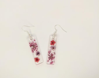 Mystery earrings, mystery flower pairs 2 pairs