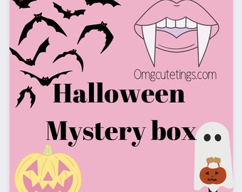 5 items Cutest halloween mystery box best one yet, halloween Gift