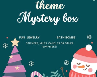 Christmas Mystery Box | Holiday Mystery Box | Holiday Mystery Bundle | December Gifts | Unique Gifts for Yourself | Surprise Gifts