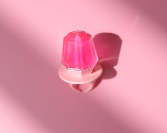 Pink gloss, Pink Ring Pop Gloss,  Ring gloss, vegan watermelon, Ring Pop