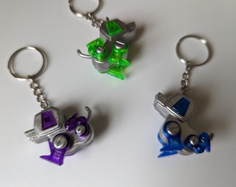 Random color robodog keychain