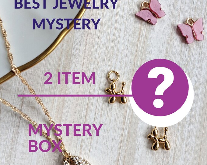 Featured listing image: 2 mystery jewelry box great gift mother's Day gift idea Etsy jewelry