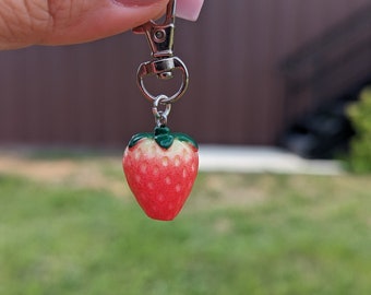 Strawberry Fruit charm