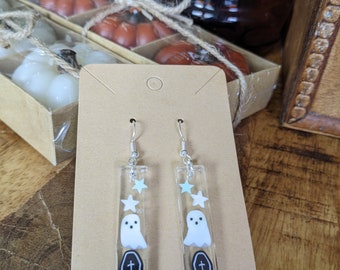 Ghost Halloween Earrings