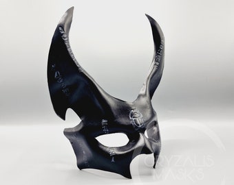 Anubis UV Hieroglyph leather mask Cosplay masks masquerade ball Halloween event animal costume adult theme party black light