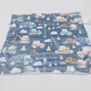 Couverture de sécurité Minky pour camions de chantier Lovey avec rubans