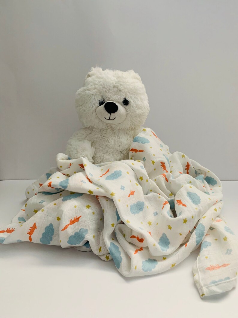 etsy muslin swaddle