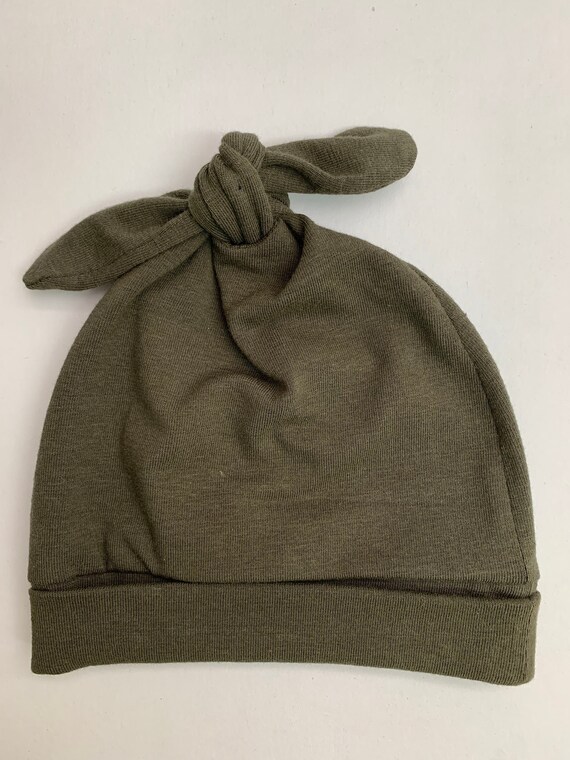 baby boy knot hat