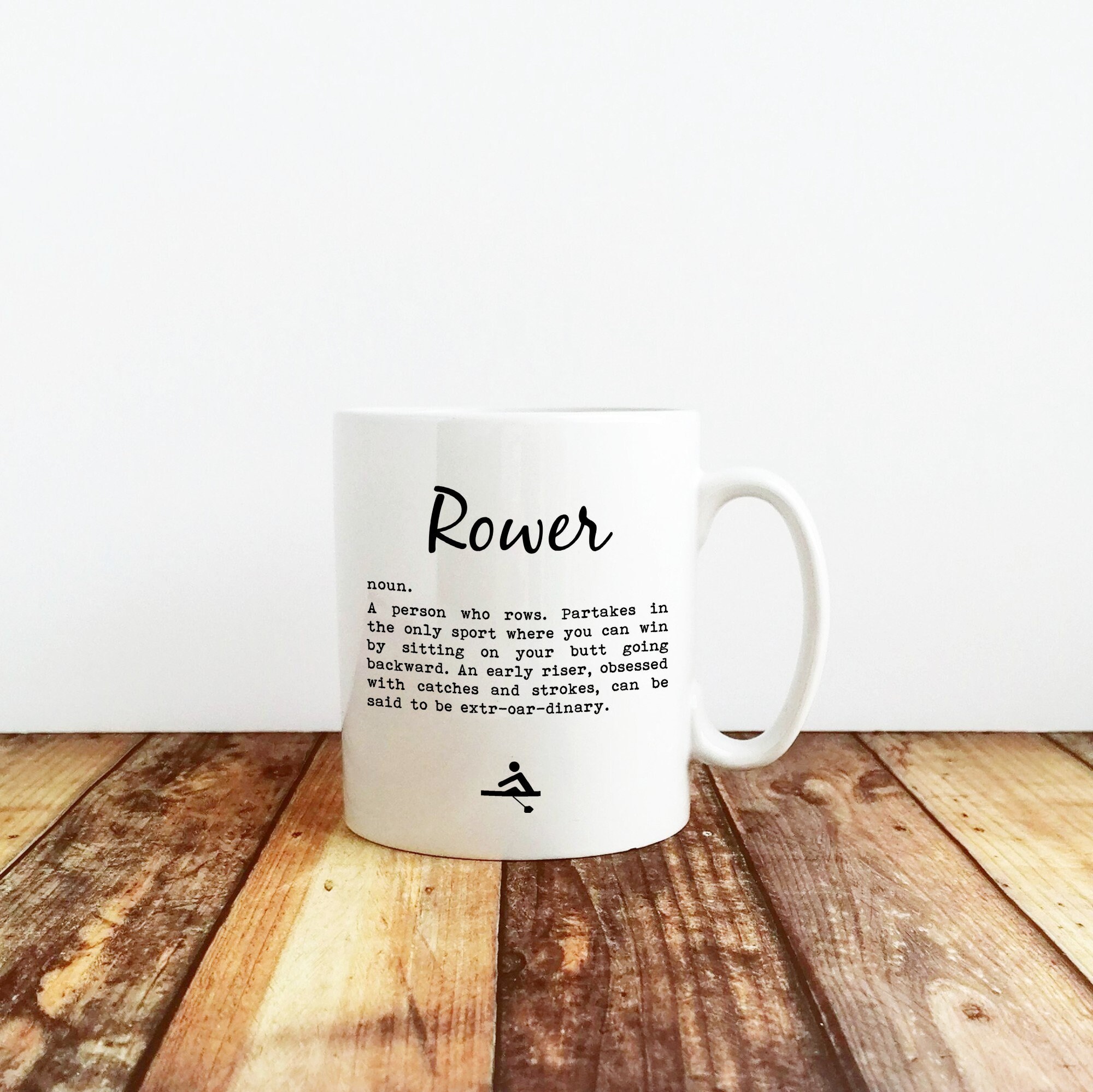Rowing Gifts Rower Definition Funny Rowing Mug. Etsy
