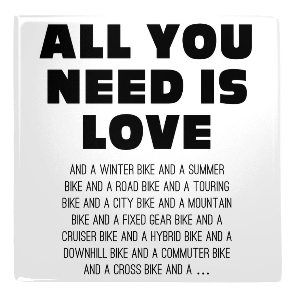Cycling Gift All You Need is Love Funny Cycling Gift, Gift for