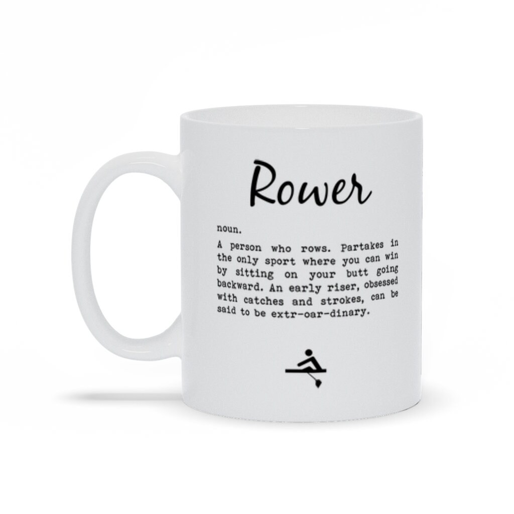 Rowing Gifts Rower Definition Funny Rowing Mug. Etsy