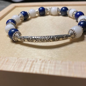 Orisha Influence - Yemaya ll/Azabache/Diffuser—Aromatherapy Bracelet