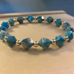 Crazy Lace Agate Bracelet