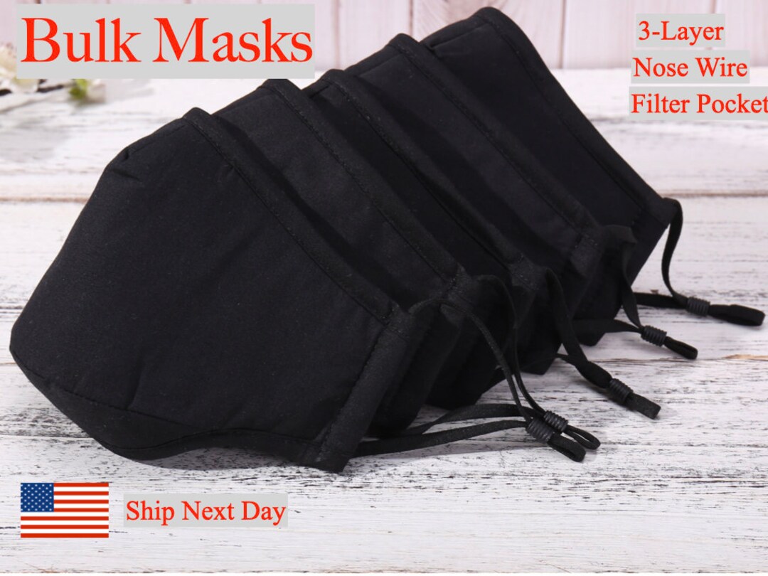 Bulk Sell Face Mask, Bulk Mask, Black Face Mask, Masks With Filter