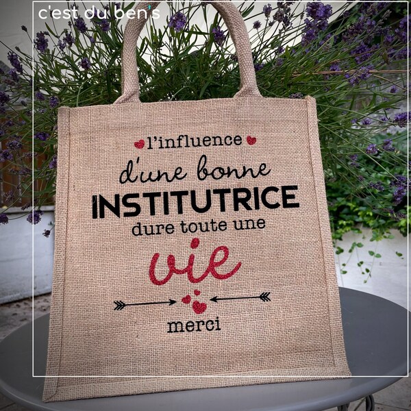 Sac "L'influence d'une bonne institutrice"