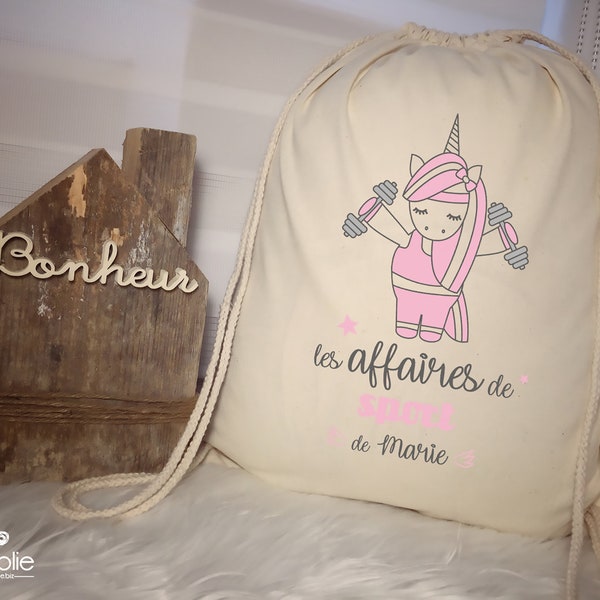 Sac de gym fille