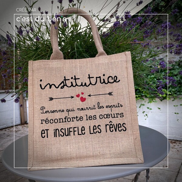 Sac "Institutrice…"