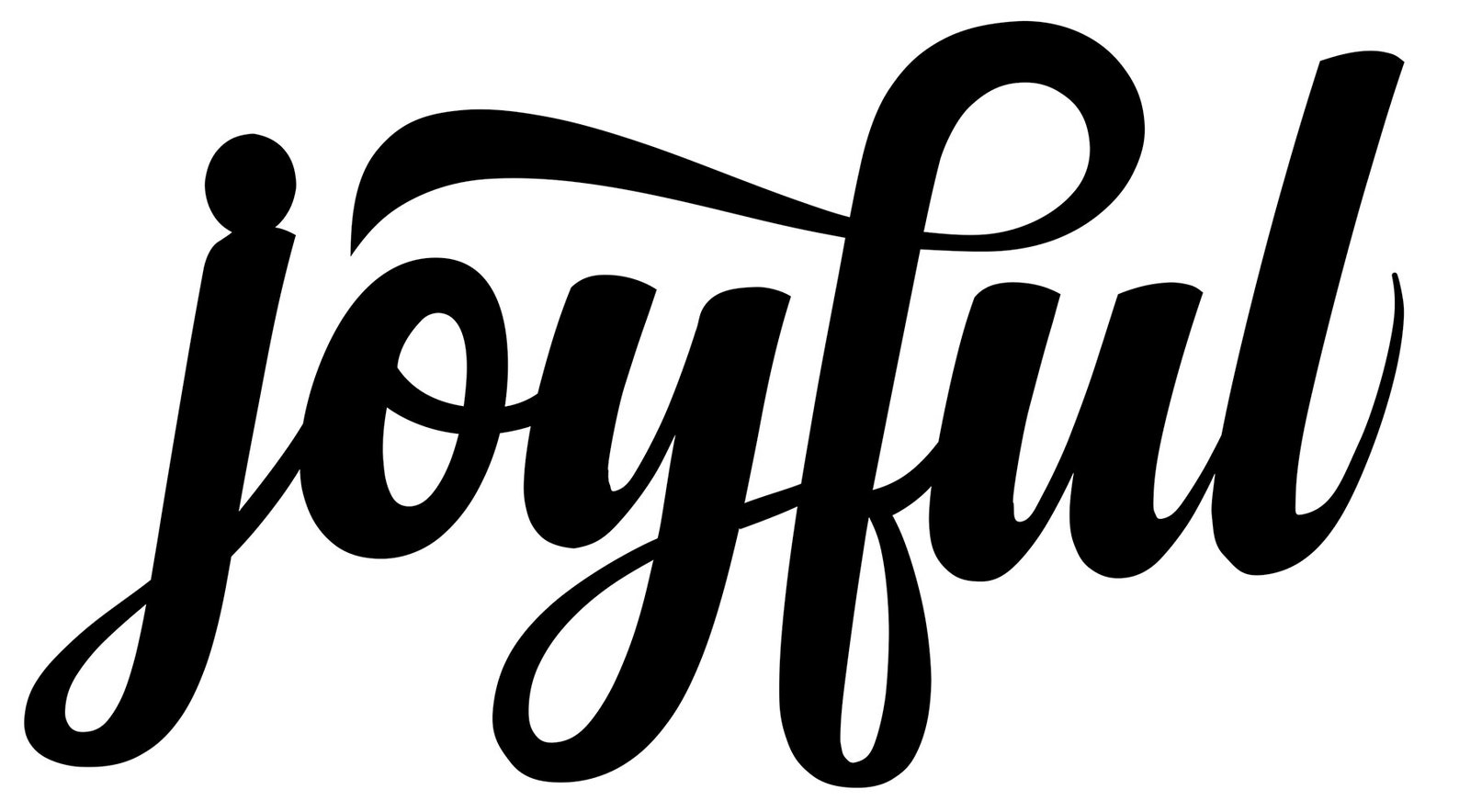 Joyful Script Metal Word Sign Rustic Metal Sign Cursive Etsy