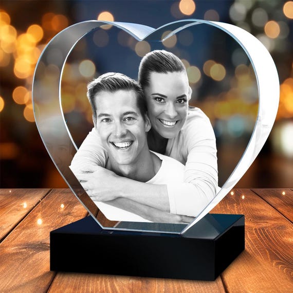 Personalized heart photo discount