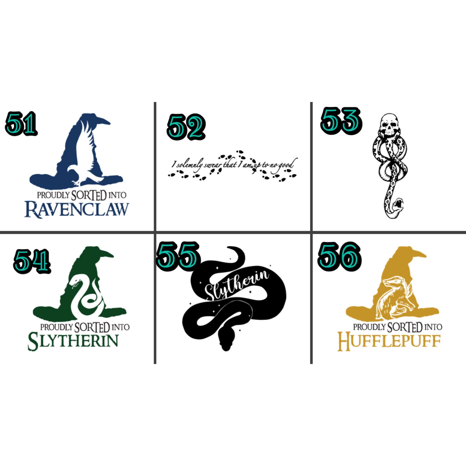 HARRY POTTER DECAL custom harry potter decal harry potter Etsy