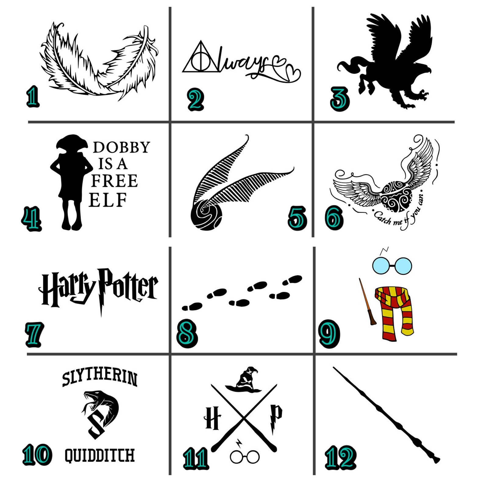 HARRY POTTER DECAL custom harry potter decal harry potter Etsy