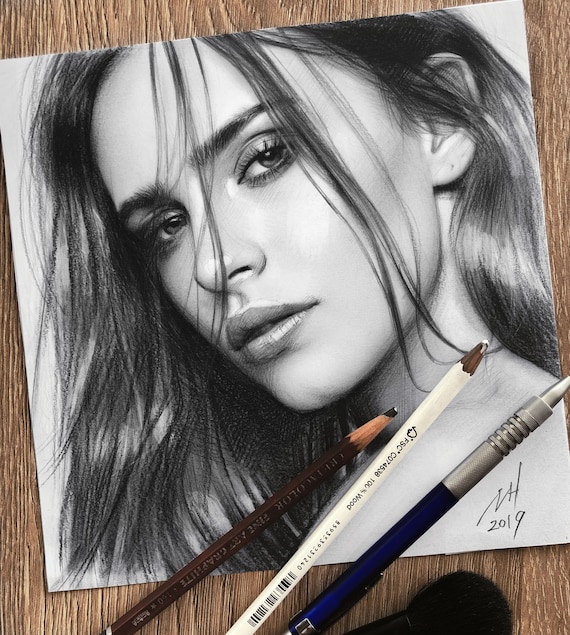 graphite pencil drawings