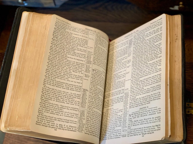 Masonic Bible circa 1932 FREE SHIPPING Etsy