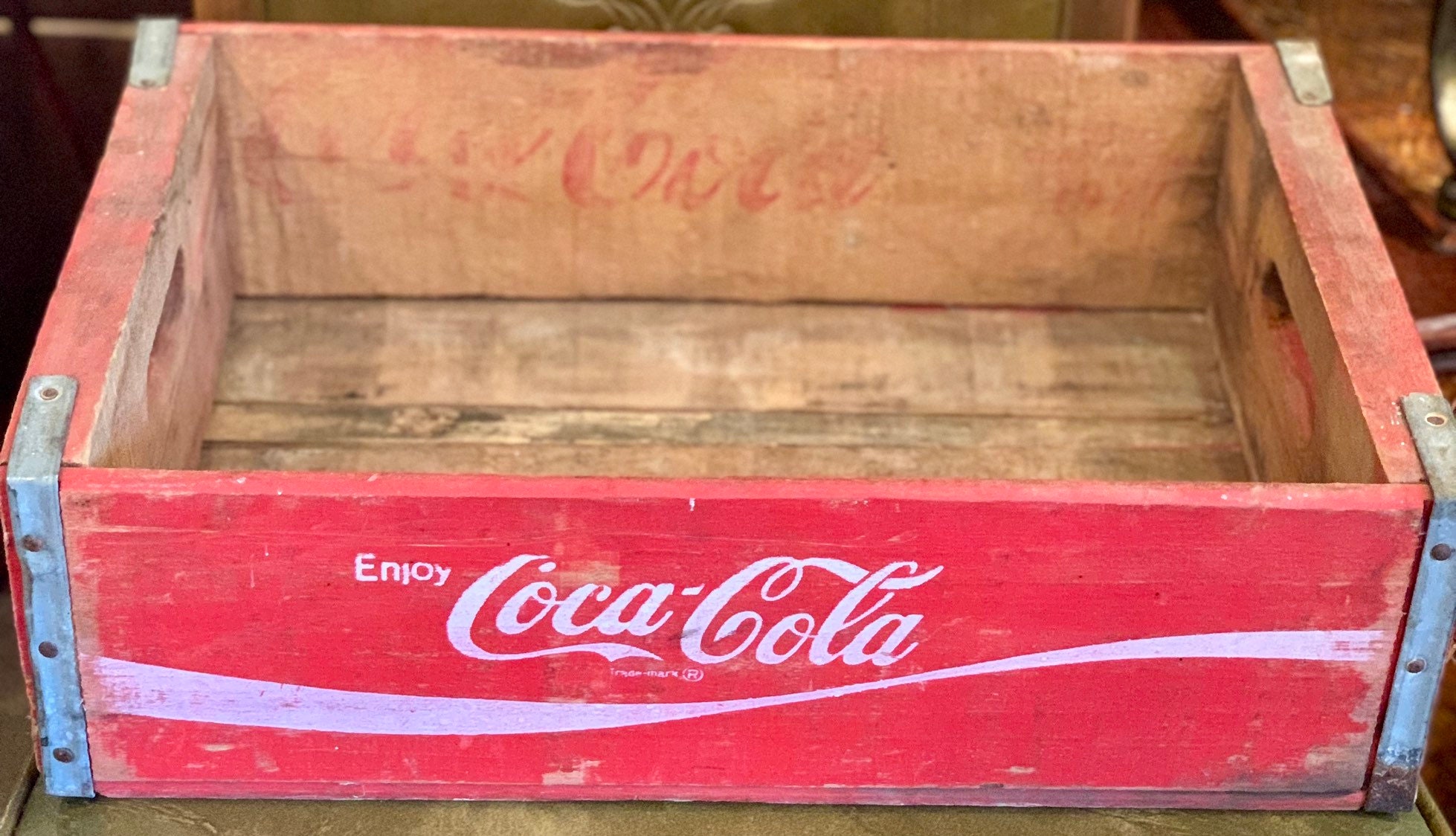 Vintage Coca Cola Crate FREE SHIPPING Etsy