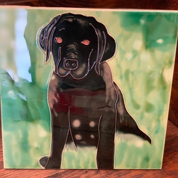 Dog Tile - Etsy