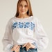 see more listings in the Embroidered blouse section