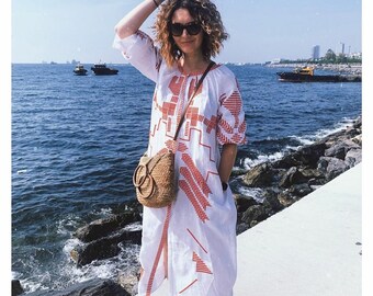 robe lin chic