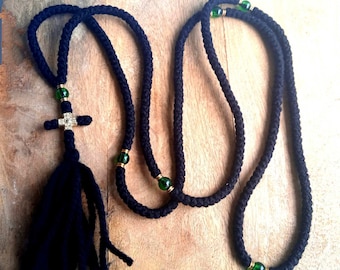 Classic 300 knot orthodox  komboskini,  prayer rope, chotki, rosary, brojanica, blessed, gift