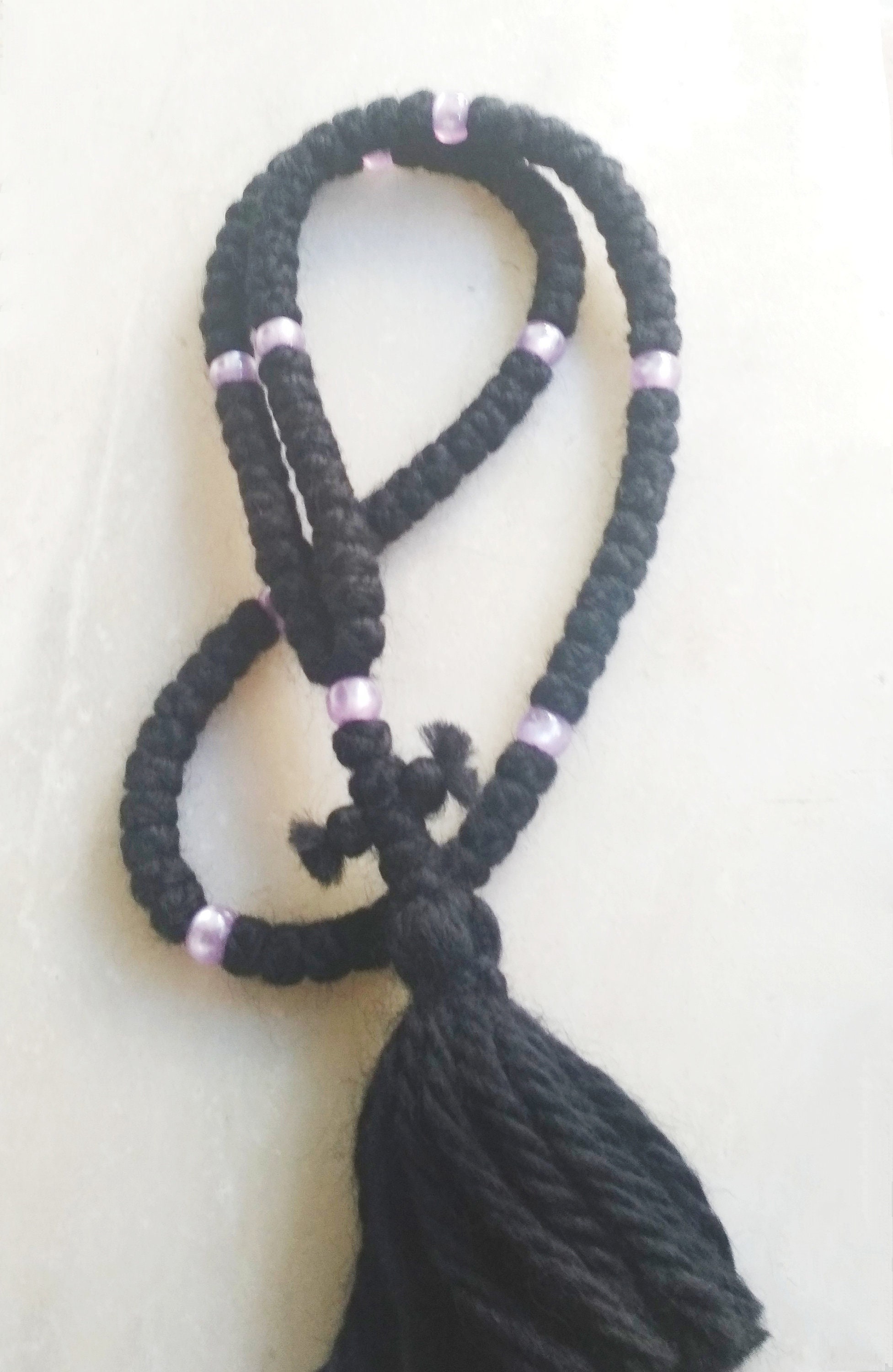 Grieks Rope Classic Orthodox Greek 100knot Prayer Rope Komboskini - Etsy